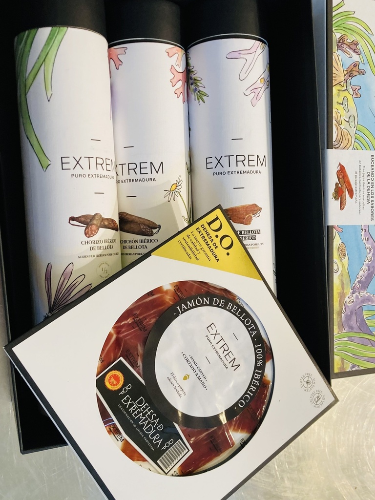 Paket 3 mesnin (Lomo, Chorizo, Salchichon) Extrem