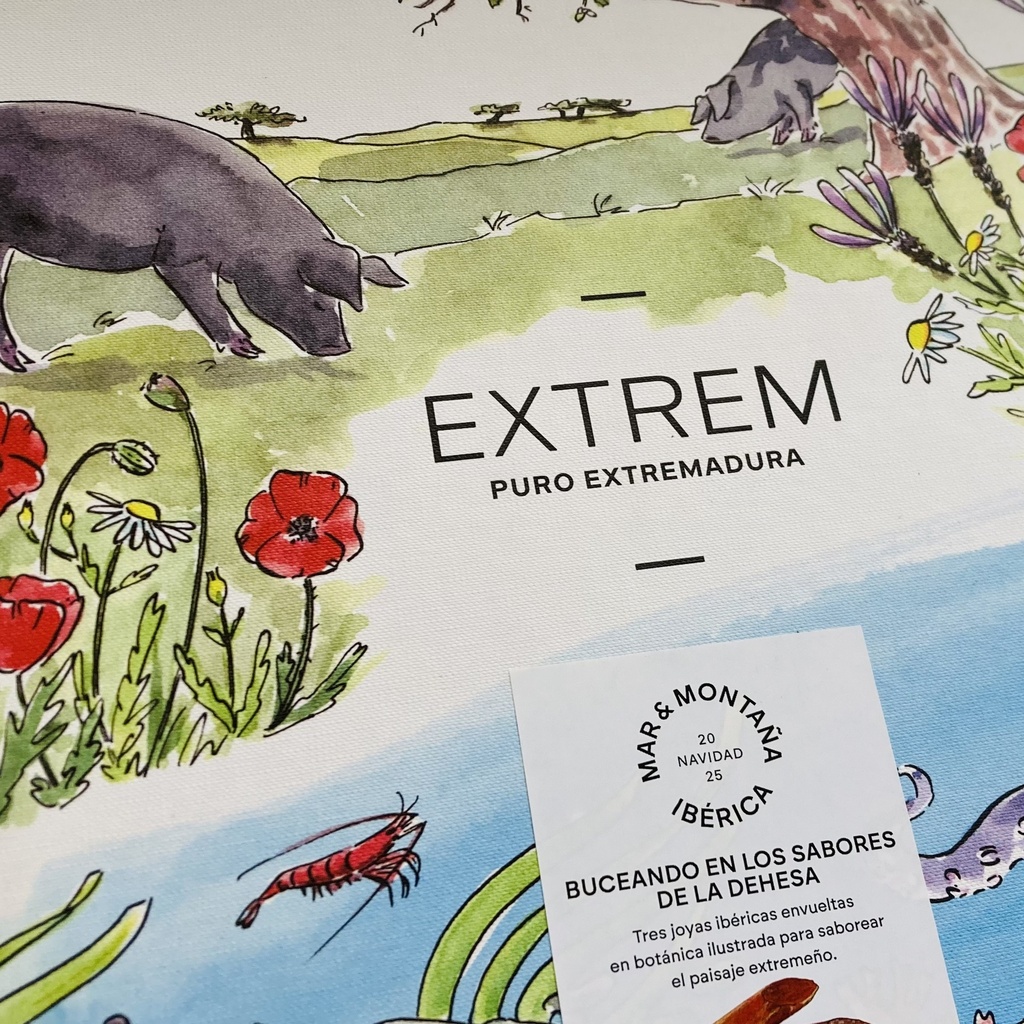 Paket 3 mesnin (Lomo, Chorizo, Salchichon) Extrem