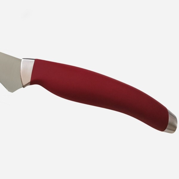 Nož za pršut Berkel, rdeči, 28 cm