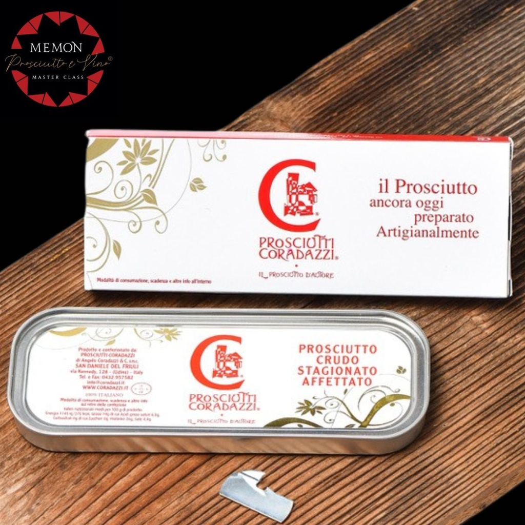 [20001] Retro pakiranje vakuum pršut Coradazzi - San Daniele (150g)