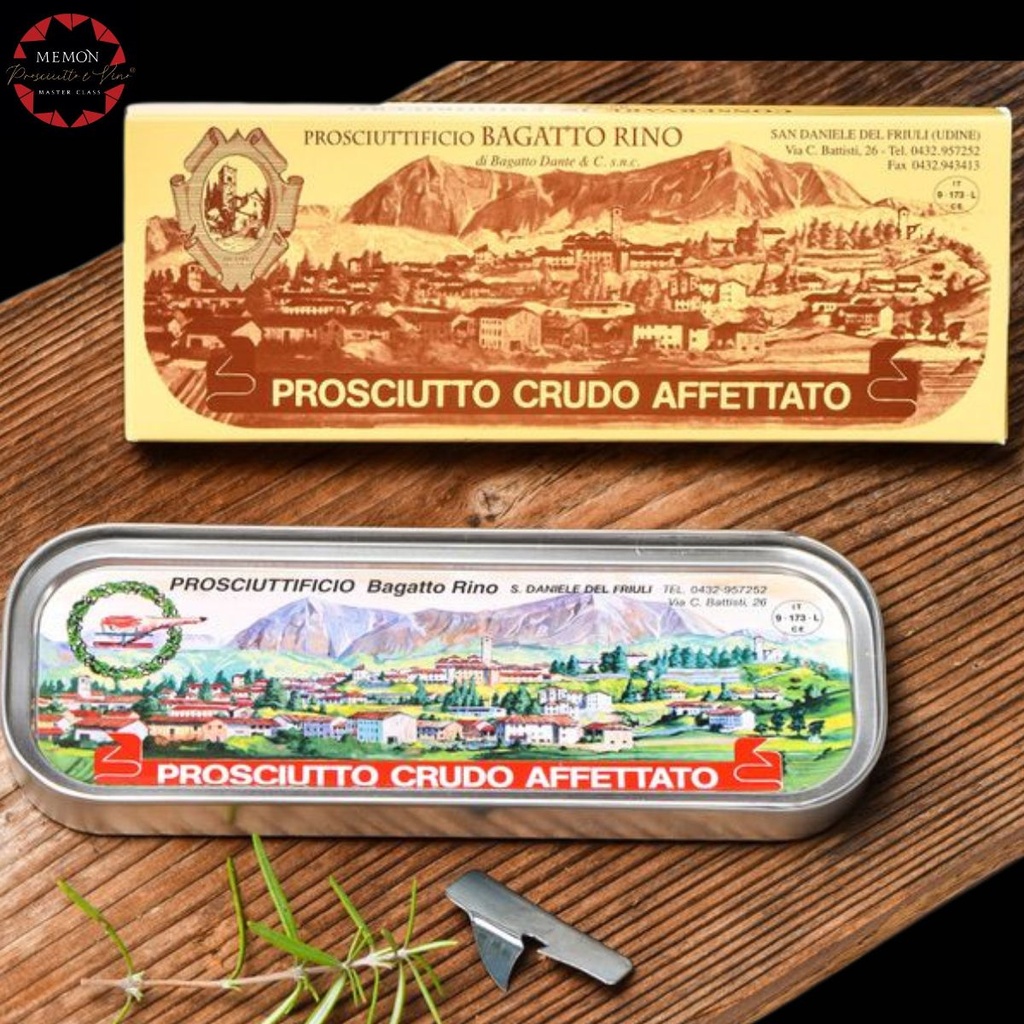 San Daniele pršut Bagatto - Retro pakiranje