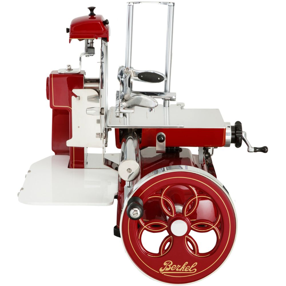[50027] Profesionalni ročni rezalnik Flywheel VOLANO B114 - Berkel (Rdeča)