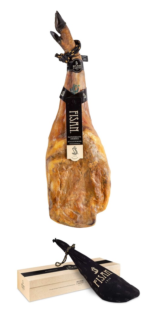 [20069] Paleta de Bellota 100% Iberico Alta Gastronomia Fisan - Pata negra (Darilni paket)