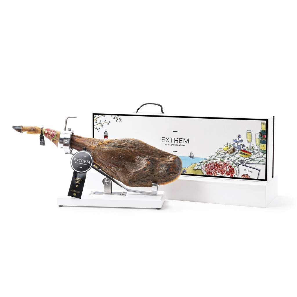 [20074] Jamón de Bellota 100% Iberico D.O.P. Dehesa de Extremadura Extrem - Pata Negra (7-8kg)