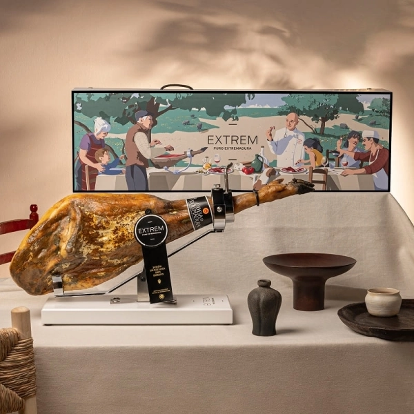 [20074] Jamón de Bellota 100% Iberico D.O.P. Dehesa de Extremadura Extrem - Pata Negra (7-8kg)