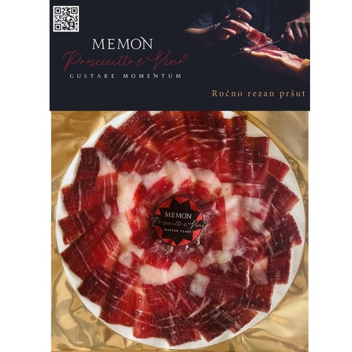 [60004] Vakuum pršut črna etiketa - De Bellota 100% Iberico (Pata Negra)