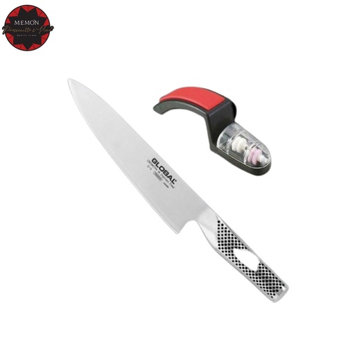 [50012] Nož za pršut GLOBAL G-2 20 cm z brusilnikom